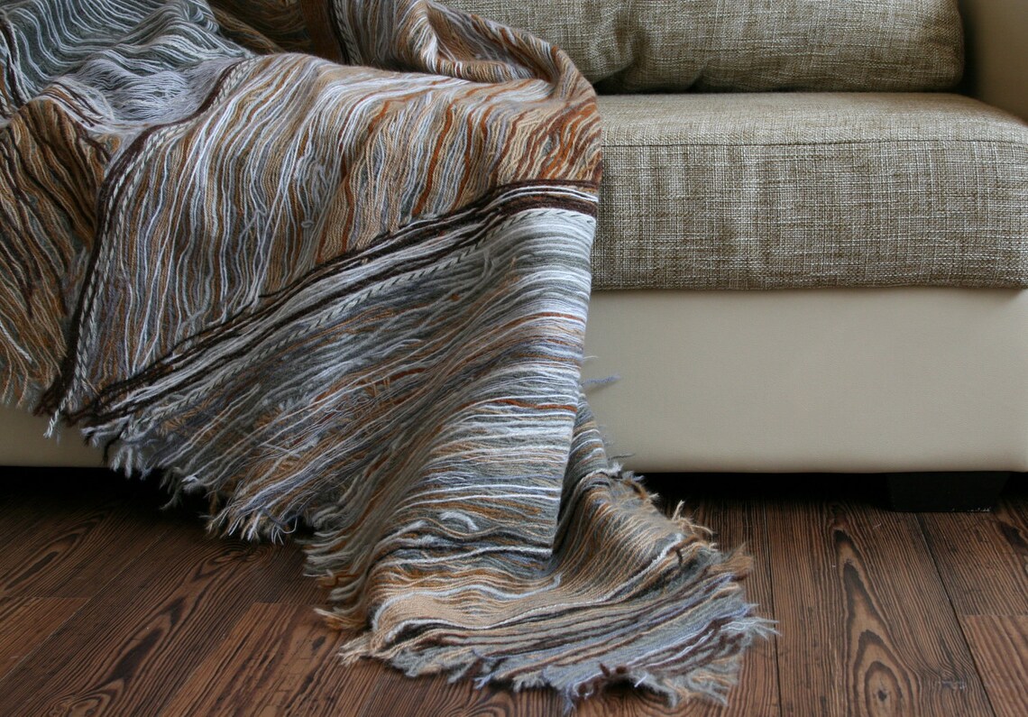 Couch cover throw handmade Etsy