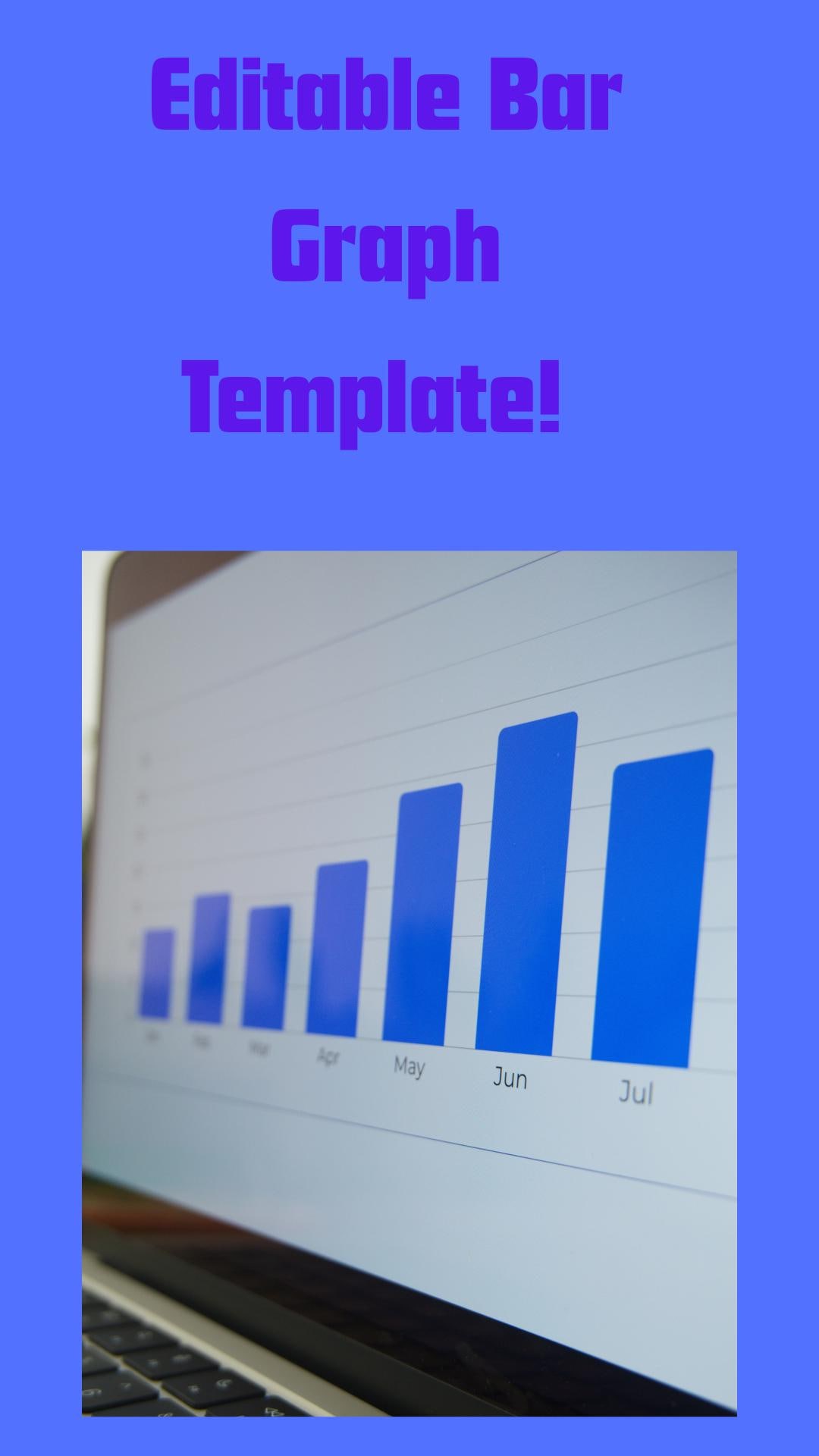 Bar Graph Template | Editable Canva Chart | Data Tracker, Instant ...