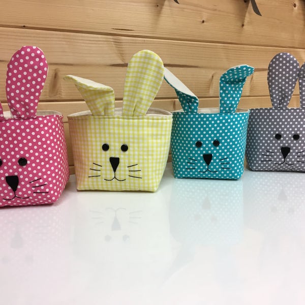 Easter bunny basket tutorial pdf make your own