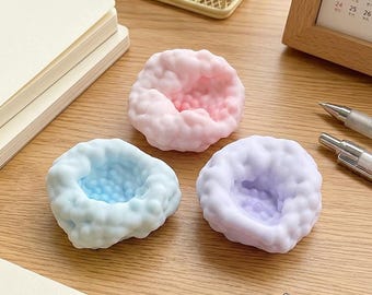 Color Bubble Bead Squishy Toy,Stress Relief Fidget Squeeze,Soft Pop Sensory,Anxiety Relief Squeeze Ball,Desk Decor,Antistress Squishy Gift