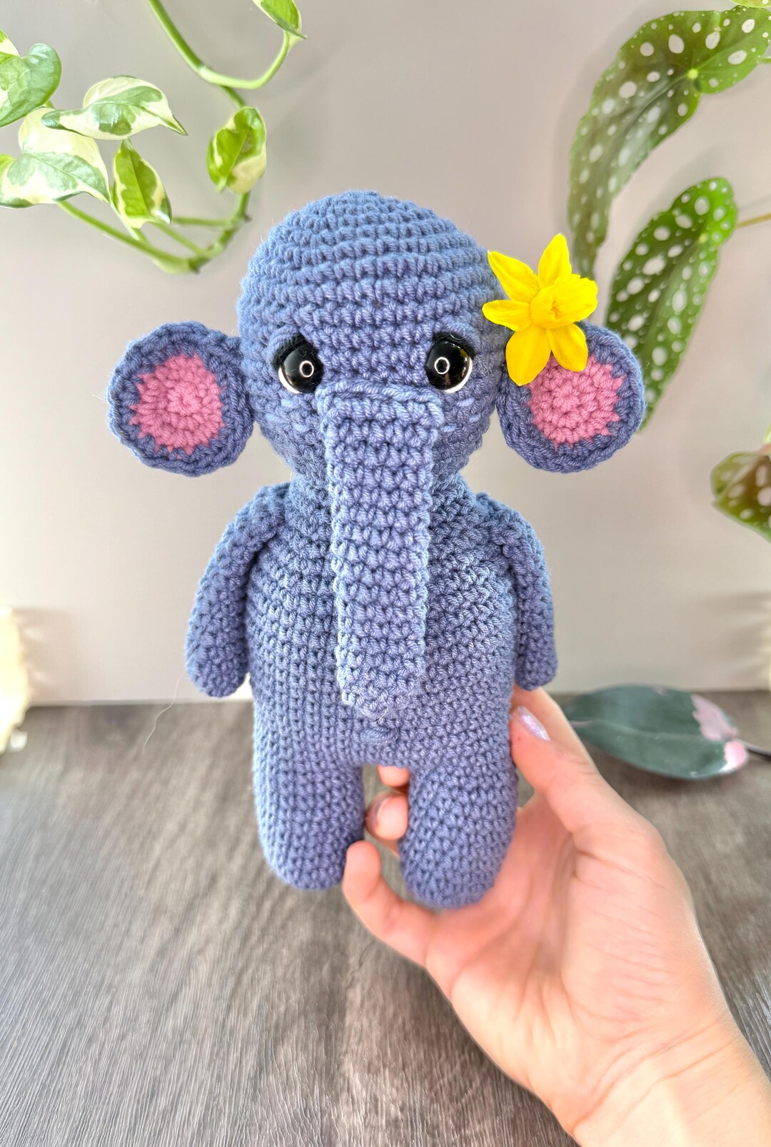 PDF Crochet Pattern - Ellie the Elephant - Etsy