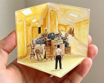 The Backrooms movie Acrylic Standee, Gift for Horror Fans
