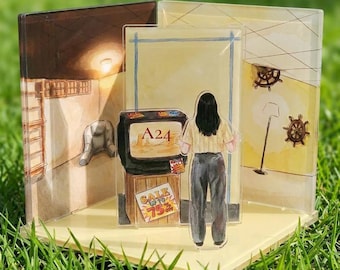 The Backrooms movie Acrylic Standee, Gift for Horror Fans