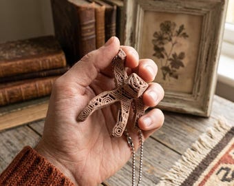 Project Hail Mary Rocky Alien Keychain, 3D Printed Xenonite Creature, Rocky Companion Gift