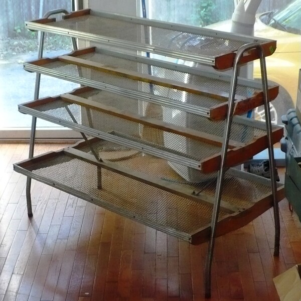 FOR STACEY ONLY Squibb Pharmacy Drugstore Display Rack Fixture