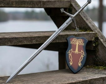Handmade Scottish Claymore Sword J2 steel Highland Claymore Replica Medieval Swords | Anniversary Gift Groomsmen Gifts | Personalized Gifts