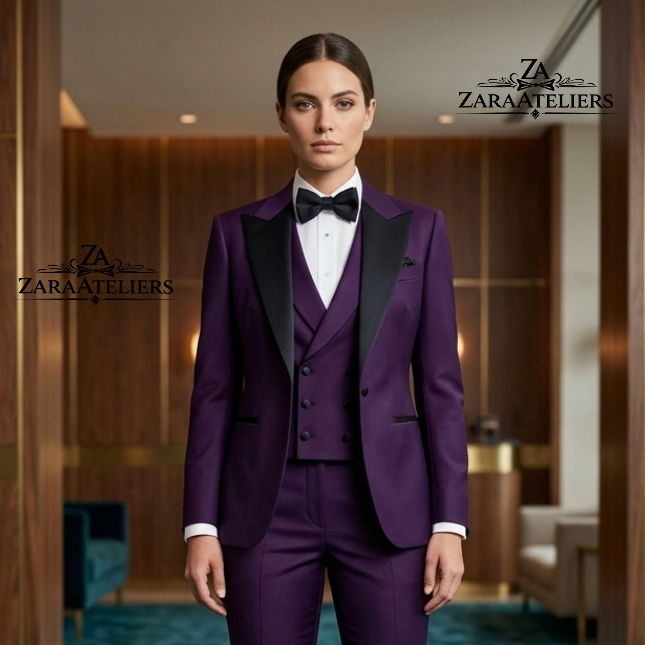 Womens Purple Suit - Etsy