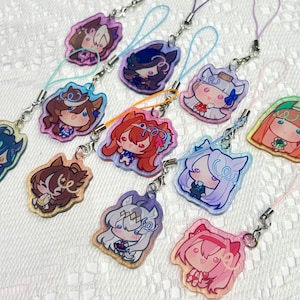 Umamusume Hübsche Derby 1,5 "Acryl Handyanhänger