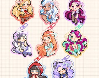 Portachiavi/ciondolo in acrilico di Ever After High