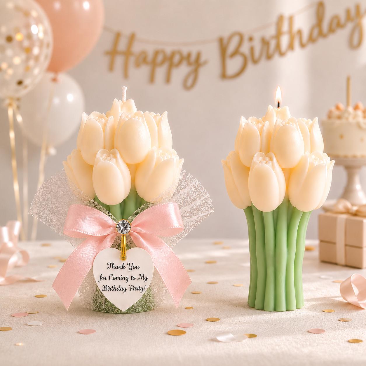 Tulip candles