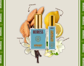 Heiress Women's Perfume Oil & Perfume Spray | Dark Floral Fragrance | Almond Cacao Tonka Musk Scent | Phthalate-Free | Gifts For Her