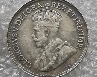 Moneta canadese da 5 centesimi del 1921