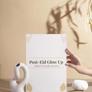 Planer rozświetlający po Eid do druku | Cele na Szawwal dla muzułmanek w formacie PDF | Śledzenie nawyków | Natychmiastowe pobranie | Islamski planer cyfrowy