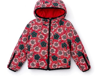 Moncler kids coats flowers patten