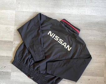 Vintage Nissan Racing Big Logo Bomber Jacket