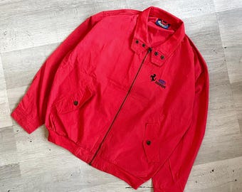 Vintage Ferrari F-1 Racing Team Harrington Big Logo Jacket