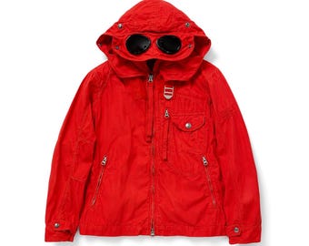 vintage cp company kids orange coral