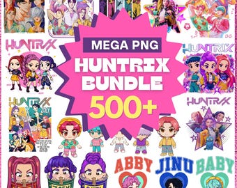 500+ KPop Demon Hunters Bundle, Anime Fan Files, KPop Demon Hunters PNG, Boy Band PNG Bundle, Shirt Sublimation Design