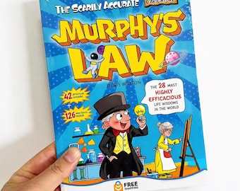 Murphy’s Law The Scarily Accurate Caricature Science & Humor Book | 28 Powerful Life Wisdoms