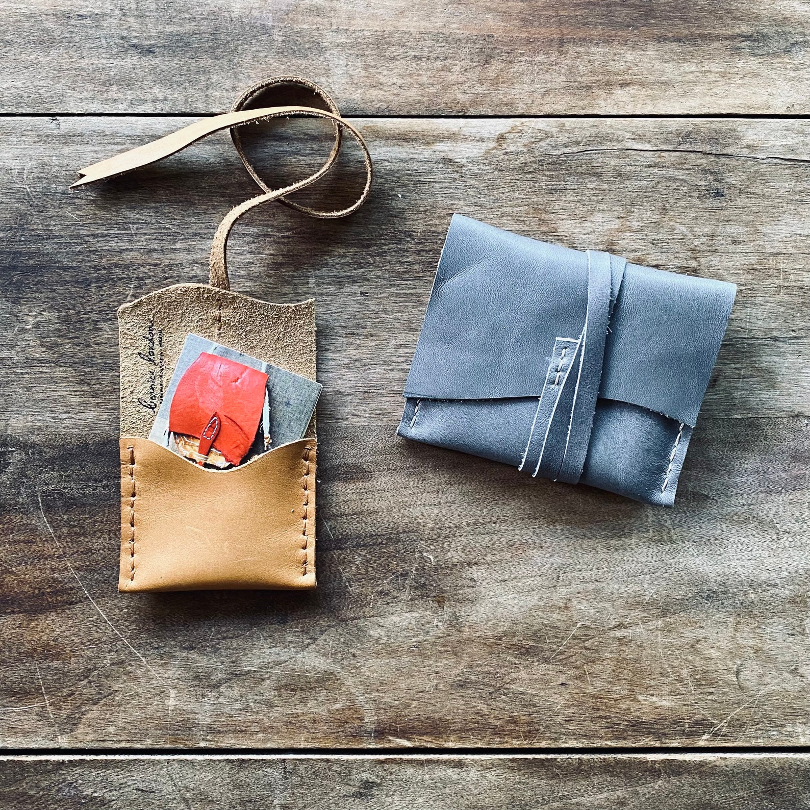 Square Business Card Holder Square Card Holder Etsy