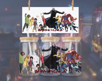 Big Hero Medical Robot Baymax Cup Wrap (PNG Download)