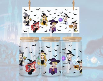 Princess Witchy Halloween Cup Wrap