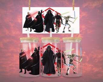 Sith Master The Ultimate Villains 16oz Glass Wrap (PNG Download)