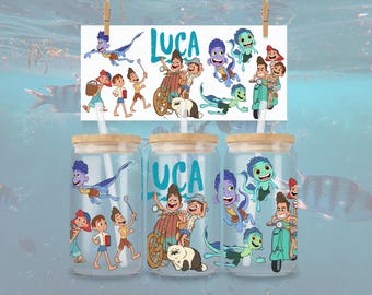 Silenzio Bruno 16oz Libbey Can Glass Wrap – Luca (PNG Download)