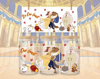 Beauty and the Beast Dance Cup Wrap