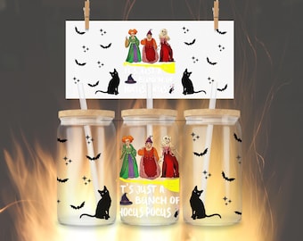 Hocus Pocus Sanderson Sisters Cup Wrap (PNG Download)