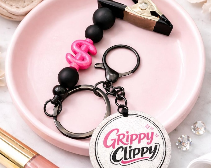 Featured listing image: ATM Card Puller Keychain – Long Nail Card Removal for Gas Pumps, Kiosks – Grippy Clippy