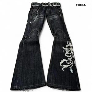 Opium Flared Jeans - Etsy Canada
