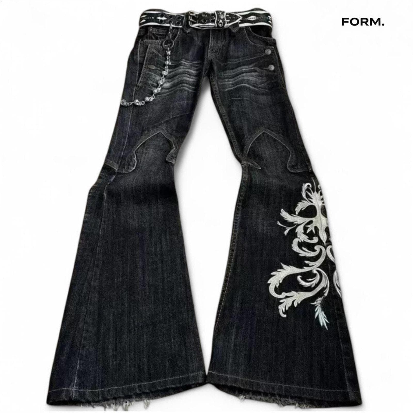 Opium Flared Jeans - Etsy Canada