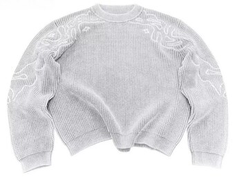 Jersey corto de punto con textura de gofre