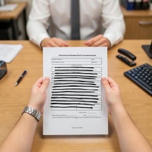 Fishbone Diagram (Ishikawa) Root Cause Analysis Template PDF – Lean Problem Solving Tool – Instant Download