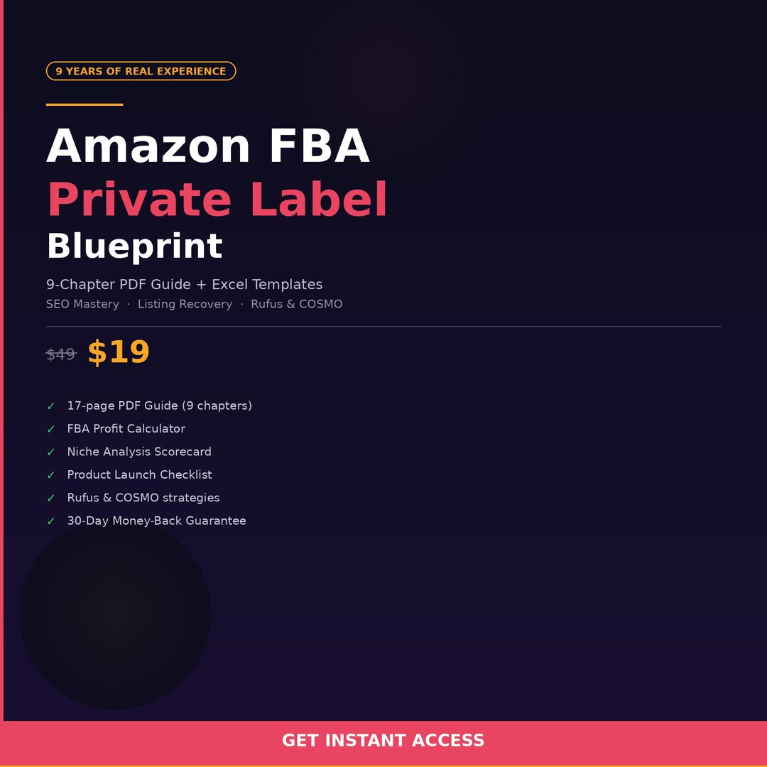 Amazon FBA Private Label Blueprint Complete Launch Bundle PDF Guide ...