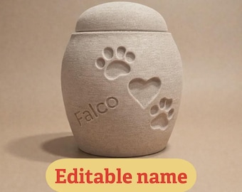 Urna commemorativa "Calm Companion" - File personalizzabili per la stampa 3D, inclusa licenza commerciale (STL, 3MF)