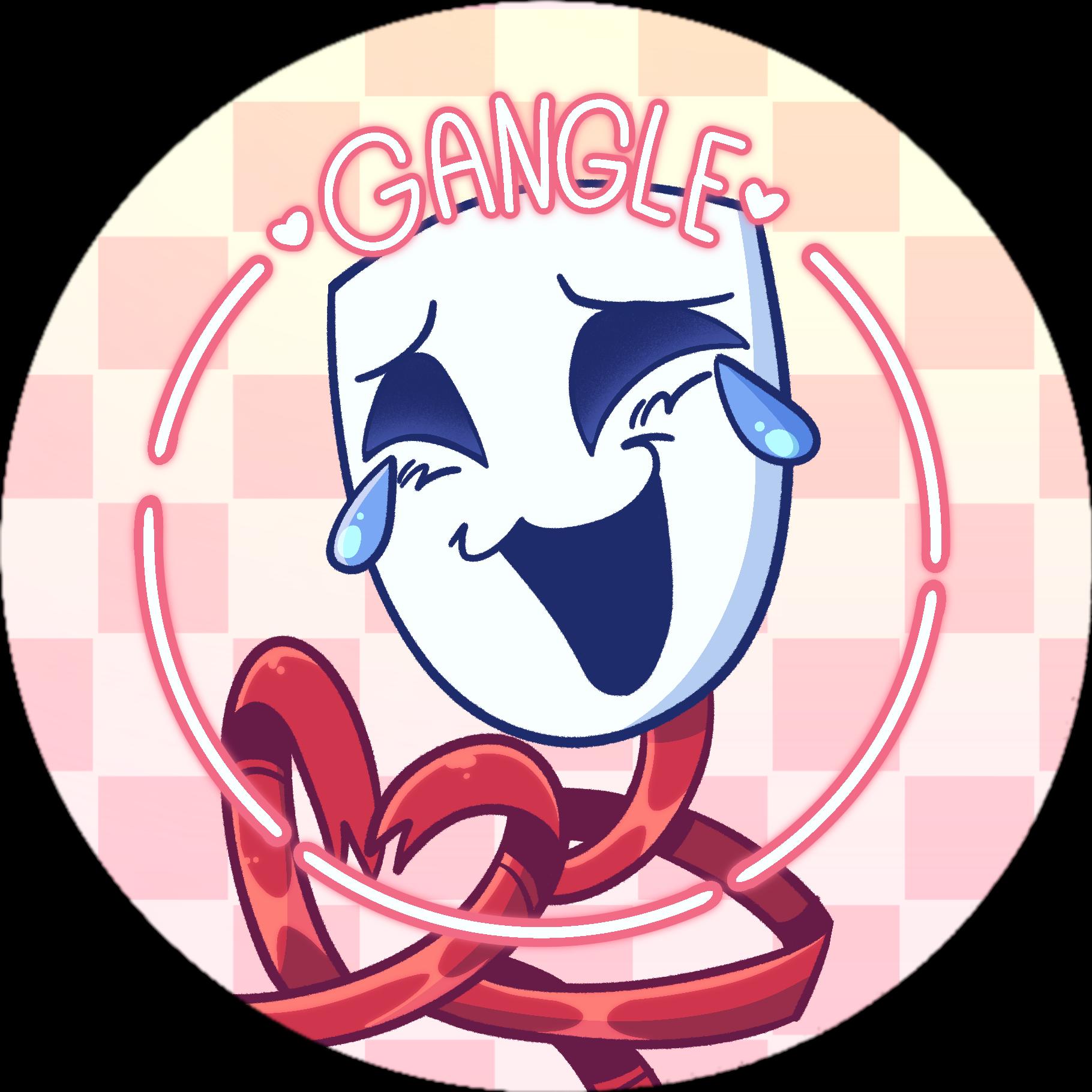 Gangle Button Defective Gangle Button Pin | Digital Circus Character Art (2.3in) - Etsy
