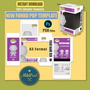 Mallformat A3 / Anpassad popbox / 100 % redigerbar