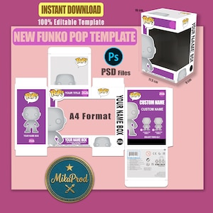 Mallformat A4 / Anpassad popbox / 100 % redigerbar