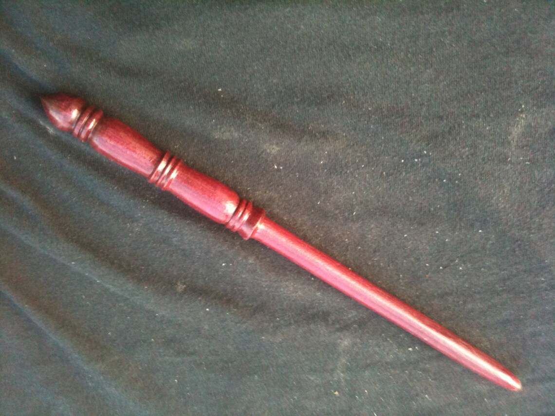Purpleheart Wand Etsy