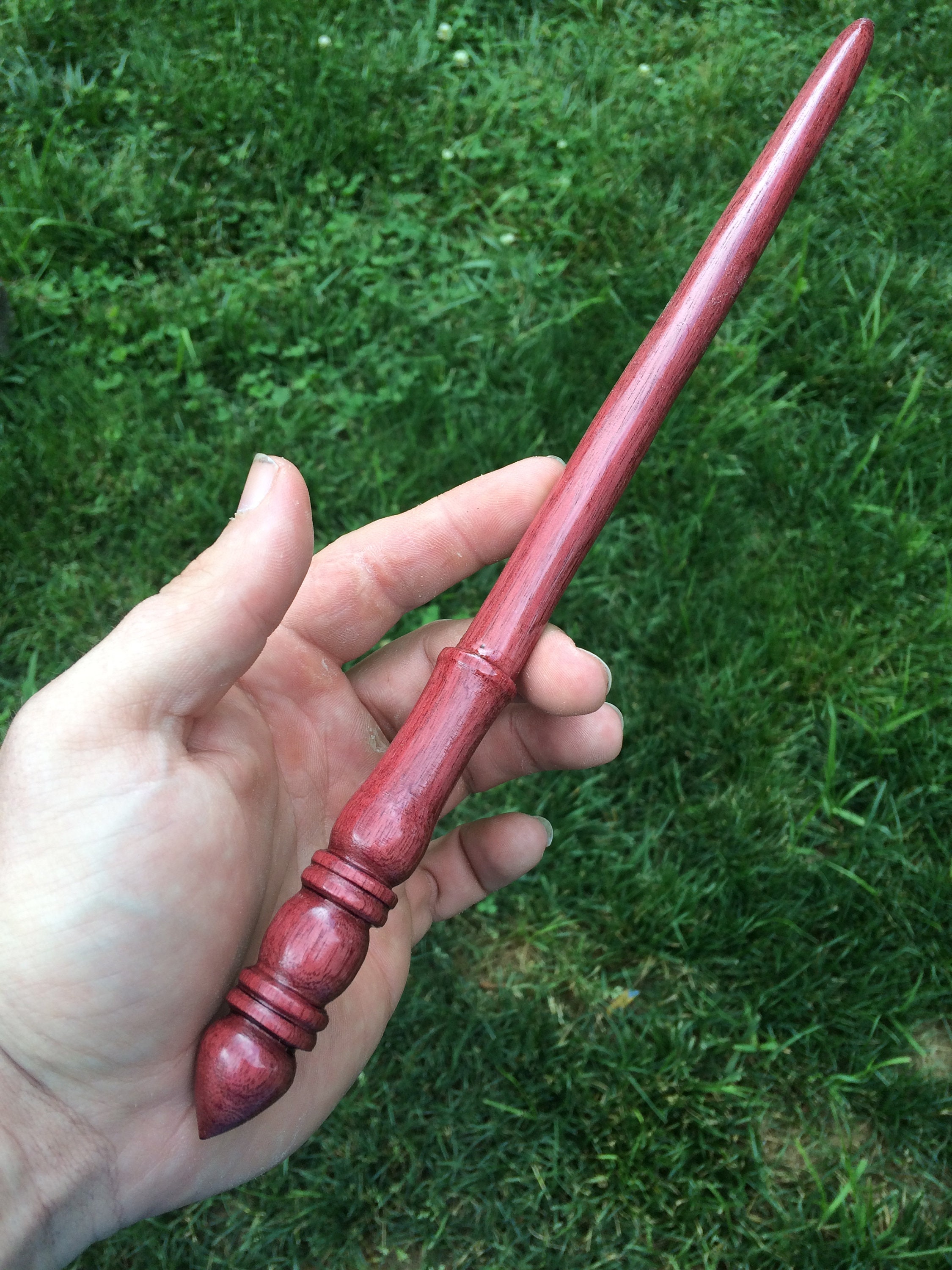 Purpleheart Wand Special Design Etsy Sweden