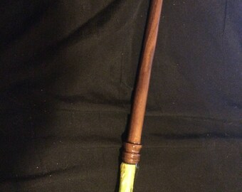 Walnut and Firefly Opal Wand