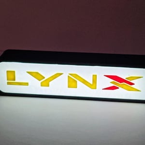 ATARI LYNX - Retro Gaming Lighted Sign
