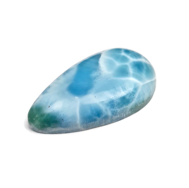 Dominican Nice Blue Larimar Cabochon 125 ct