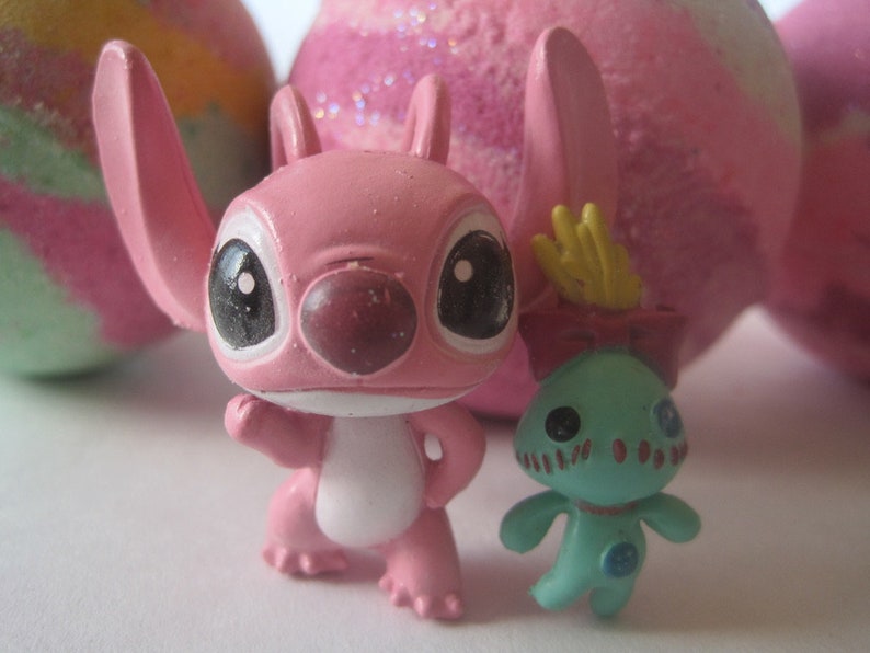 NEW CHARACTERS Stitch Angel and Scrump Bath Bombs Toy | Etsy