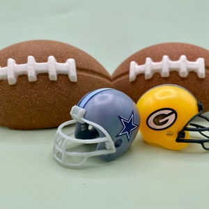 Football Bath Bomb with Toy Inside image 5