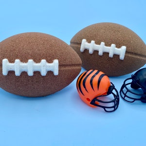 Football Bath Bomb with Toy Inside image 7