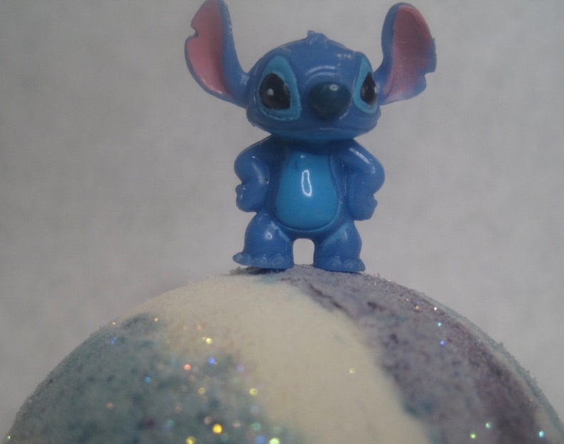 Stitch Bath Bomb Stitch Toy Appears as Bath Bomb Melts | Etsy