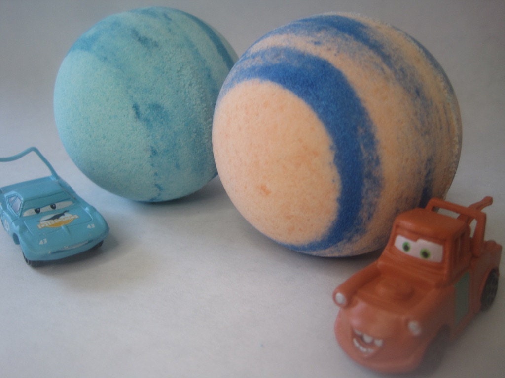 Large Vehicle Bath Bombs kid friendly bath bombs with Car Etsy
